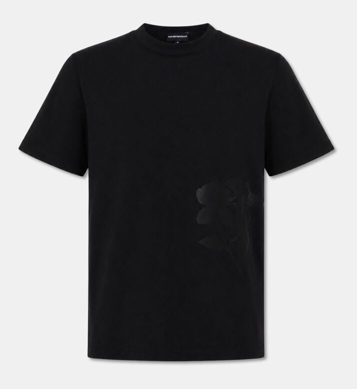 Karl Lagerfeld Half-zip Regular-fit Polo Shirt, Black, Xl, Packshot View