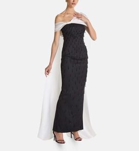 Savanna Dress, Black, Xxl, Model View