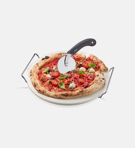 Darioso Pizza Cutter Stone 2-piece Set