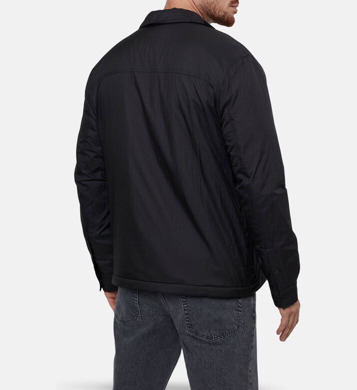 Karl Lagerfeld Fleece-lined Thermal Lining Jacket, Model View