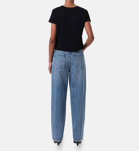 Agolde Mid Rise Straight-leg Pants, Model View