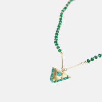 Jade Stones Eye Choker