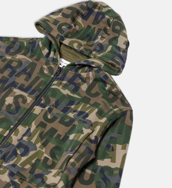 Hooded Organic Cotton Fleece Cardigan Hooded Organic Cotton Fleece Cardigan