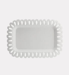 Thun Platter 20x13cm Giulietta, White, 31x22-cm, Packshot View