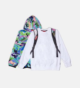 Camo 100 Backpack Cotton Sweatshirt