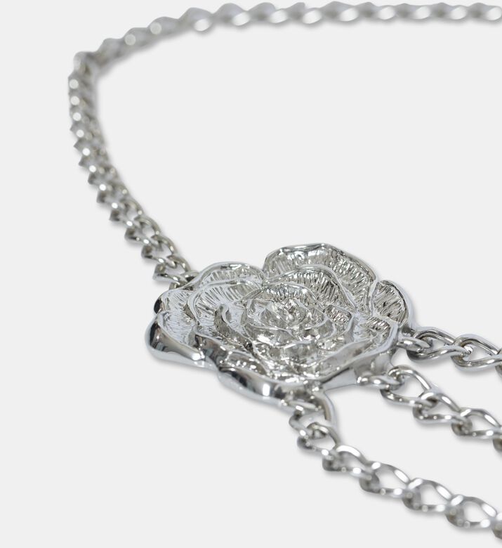 The Kooples Flower-embellished Chain Belt, Packshot View