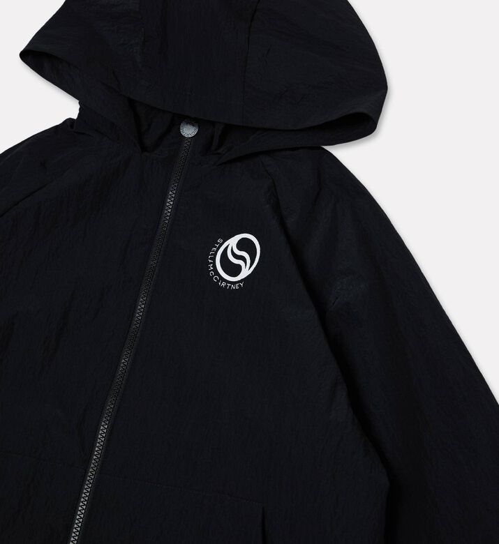 Stella McCartney Circular Logo Hooded Jacket, Packshot View