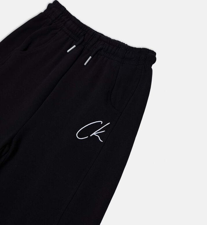 Wide-leg Logo Joggers