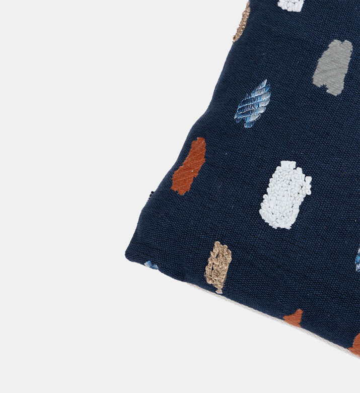 Tetris Printed Embroidered Pillow