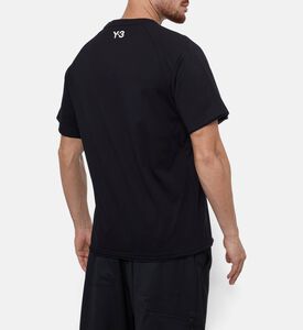 Y-3 Stripe-print Short-sleeve T-shirt, Model View