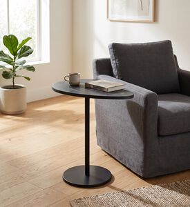 Home Deco and More Wooden Abstract Side Table, Packshot View
