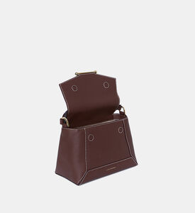 حقيبة يد بجلد فسيفساء