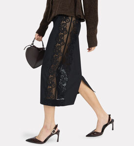 Rotate Classic Pencil Skirt, Model View