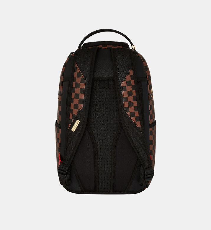 حقيبة ظهر بطبعة بسحاب أمامي