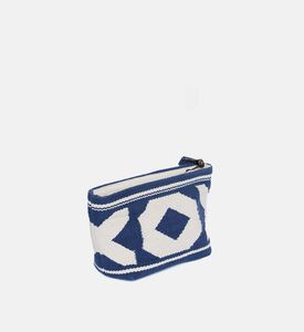 حقيبة يد صغيرة بنقشة هندسية