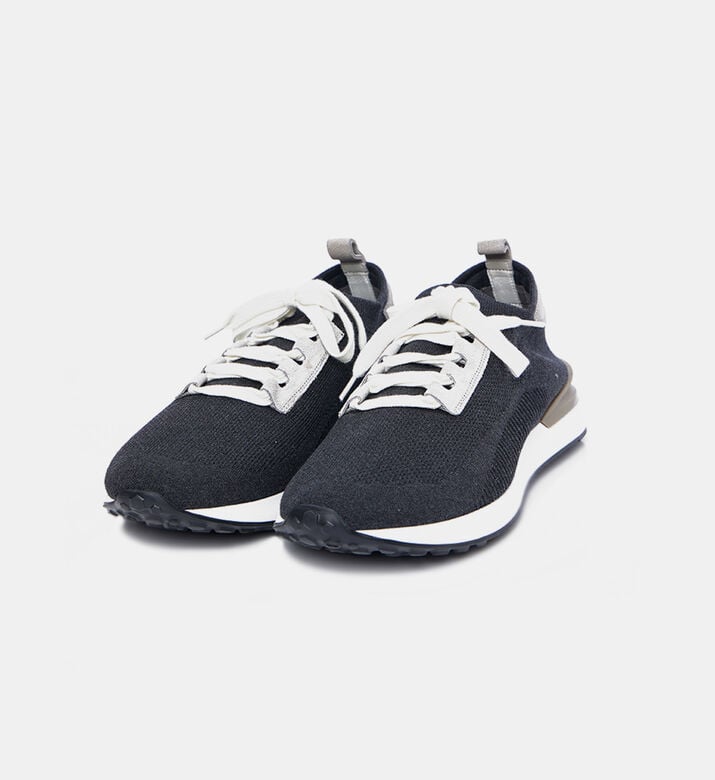 Stretch Jersey Suede Sneakers Stretch Jersey Suede Sneakers