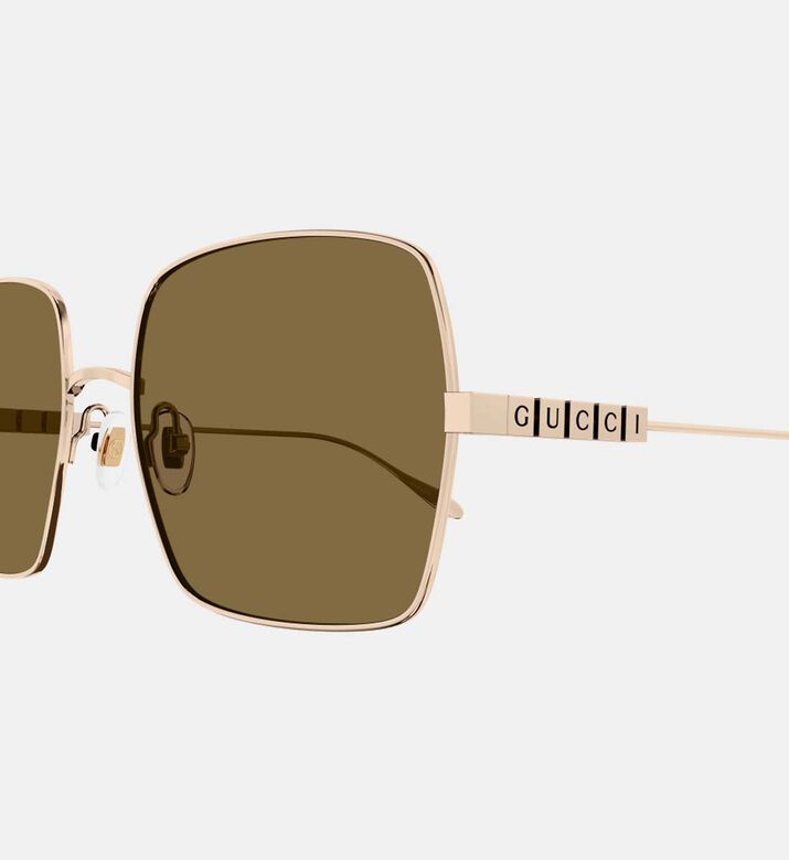 نظارة شمسية بإطار معدني مربع 57