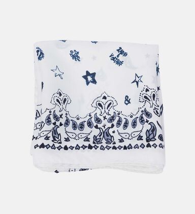Debbie Cloud Bandana-print Scarf