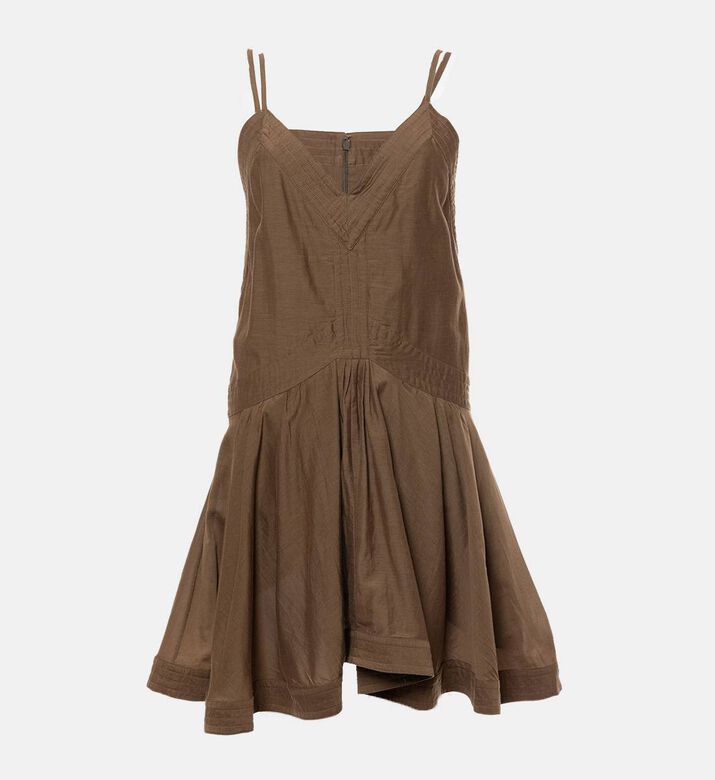 Danielle Cotton-blend Mini Dress