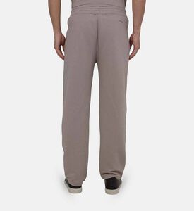 بنطال رياضي بحزام خصر مطاطي قطن