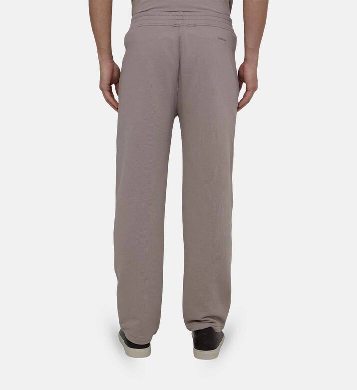 بنطال رياضي بحزام خصر مطاطي قطن