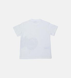 تي شيرت قطني بطبعة جرافيك للأطفال