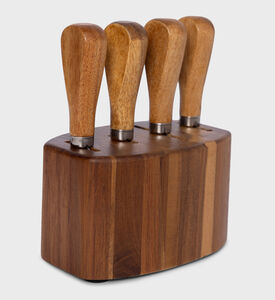 Wooden Cheese Knife 4-piece Set