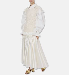 Anouki Embellished Poplin Shirt, Model View