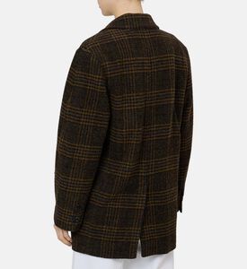 Checkered Single-breasted Blazer Checkered Single-breasted Blazer