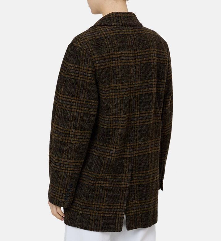 Checkered Single-breasted Blazer Checkered Single-breasted Blazer