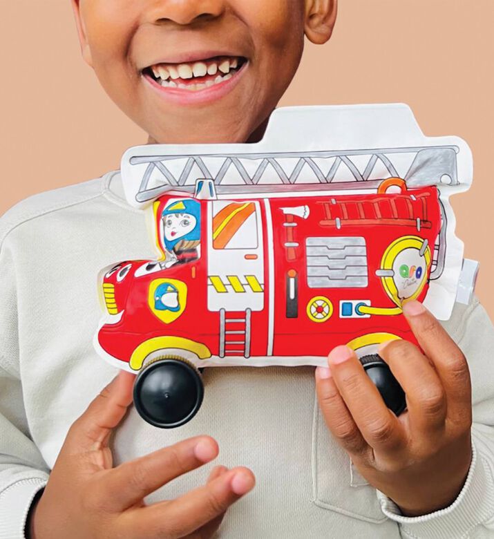 Ara creative Light-up Fire Police Set, Packshot View