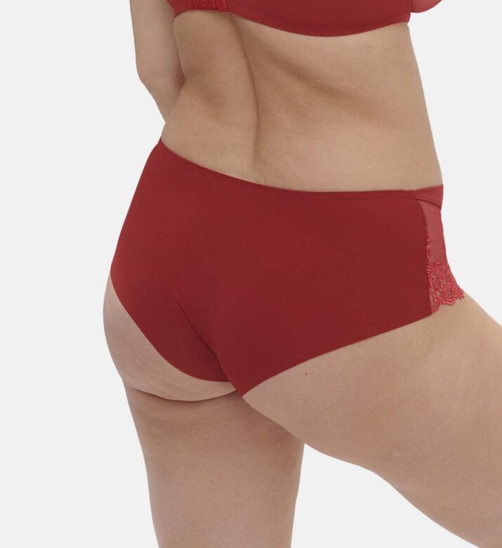 دانتيل شبكي مطرز ساجا قصير