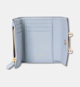 Strathberry Mosaic Trifold Card Slots Wallet, Blue, Packshot View