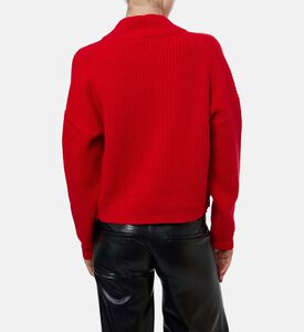 Alice and Olivia Button Closure V-neck Cardigan, Model View