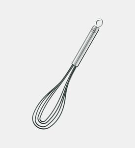Roesle Flat Whisk Silicone 27 Cm, Packshot View Roesle Flat Whisk Silicone 27 Cm, Packshot View