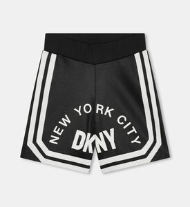 Logo-print Striped Bermuda Shorts