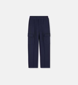 Printed Flap Pocket Jogging Pants