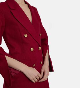 Campbell Slit Sleeve Tailored Blazer