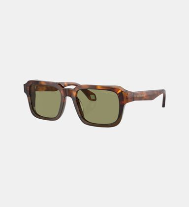 Rectangle Full-rim Sunglasses 53