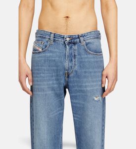 Diesel Distressed Straight-fit Jeans, Model View