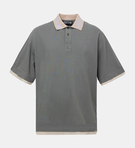 Logo Cotton Piquet Polo Shirt
