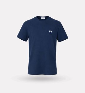 Marant Homme Hugo Logo Patch T-shirt, Indigo, L, Packshot View