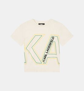 تي شيرت من القطن العضوي بشعار موسمي