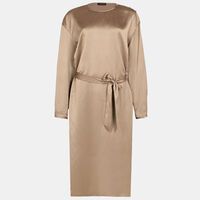 Ruby Satin Long Dress