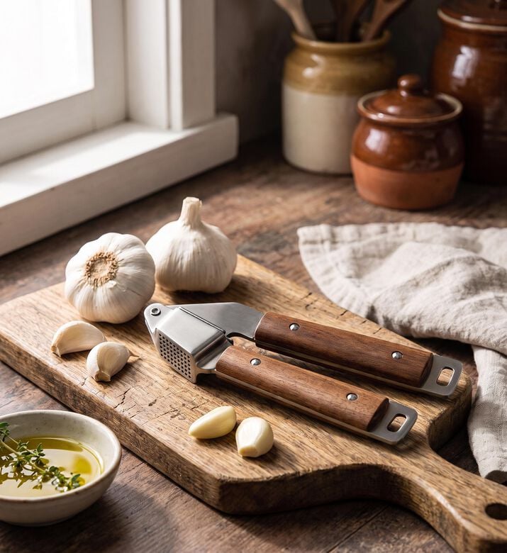 Estia Garlic Press Allure Stainless Steel, Model View