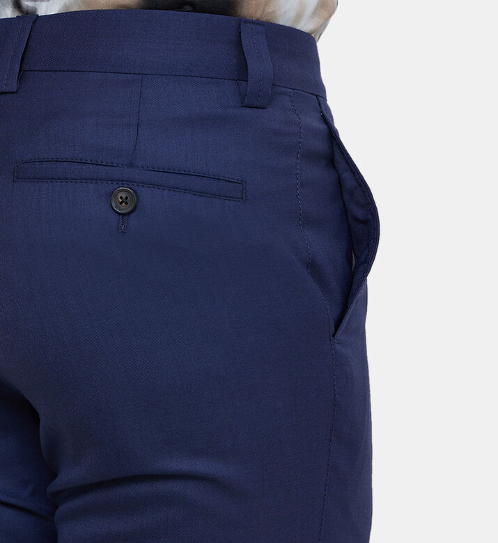 بنطال تشينو صوف فيرجن بقصة مستقيمة