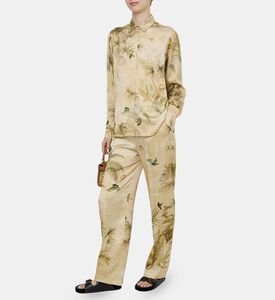 The Sacred Forest Satin Envers Trousers