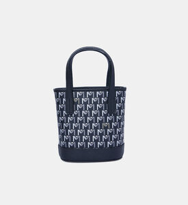 حقيبة باكيت بطبعة لوغو الماركة