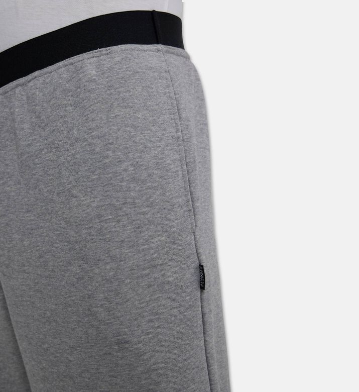 MM6 Elastic Waistband Wide-leg Pants, Model View