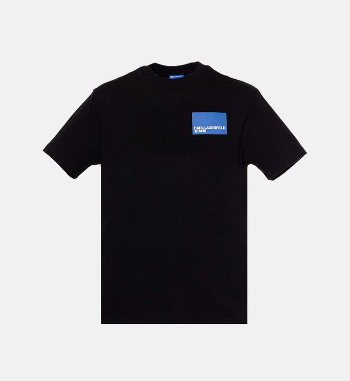 تيشيرت بياقة دائرية بقصة عادية